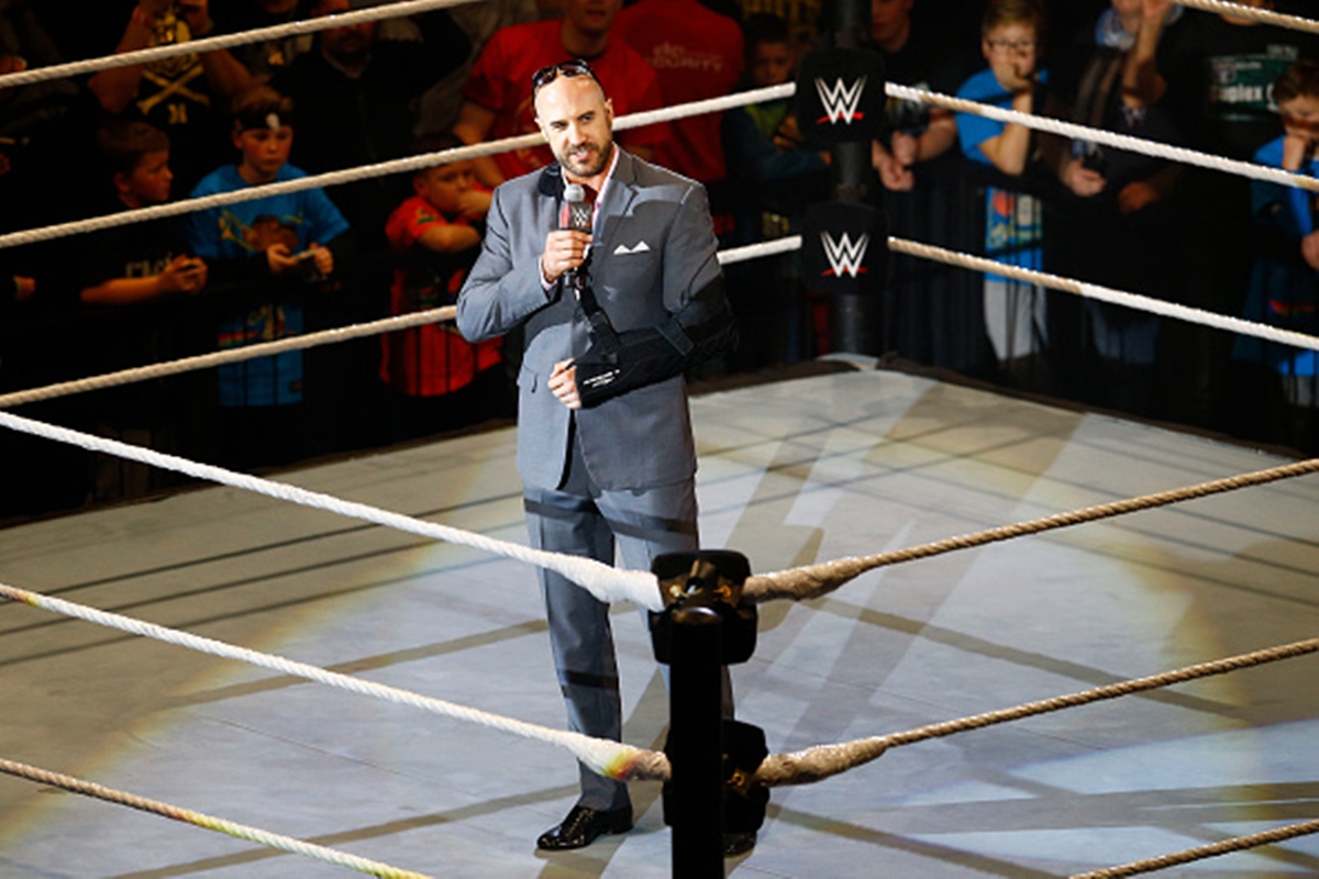 AEW Dynamite - Image of Cesaro during a WWE live event