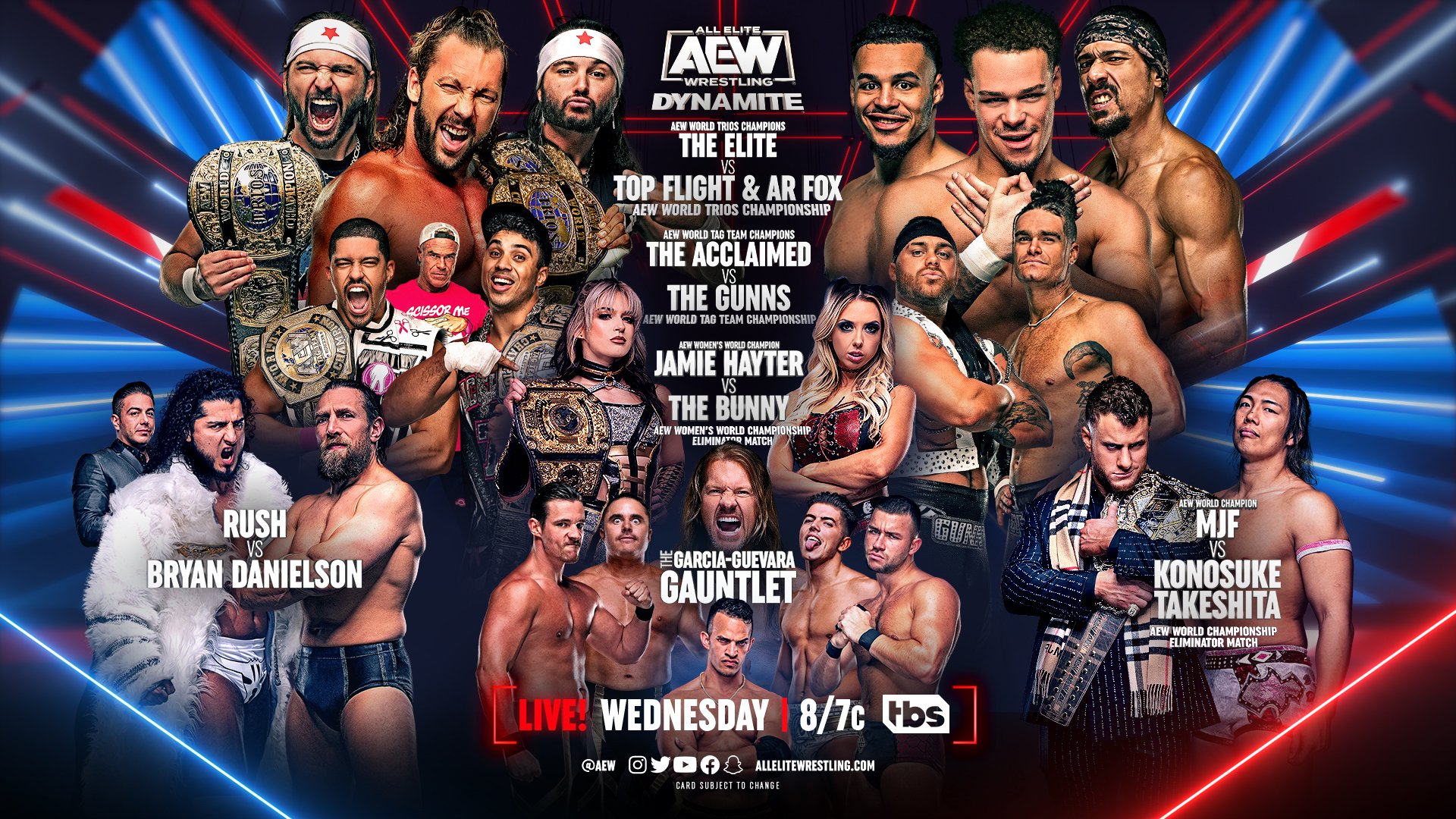 AEW Dynamite Card