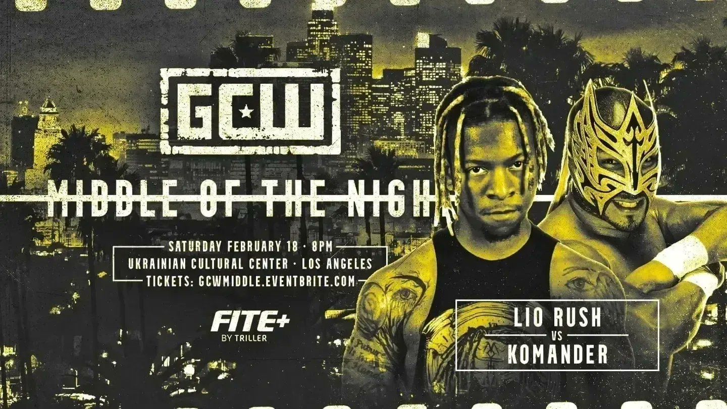 Lio Rush vs Kommander