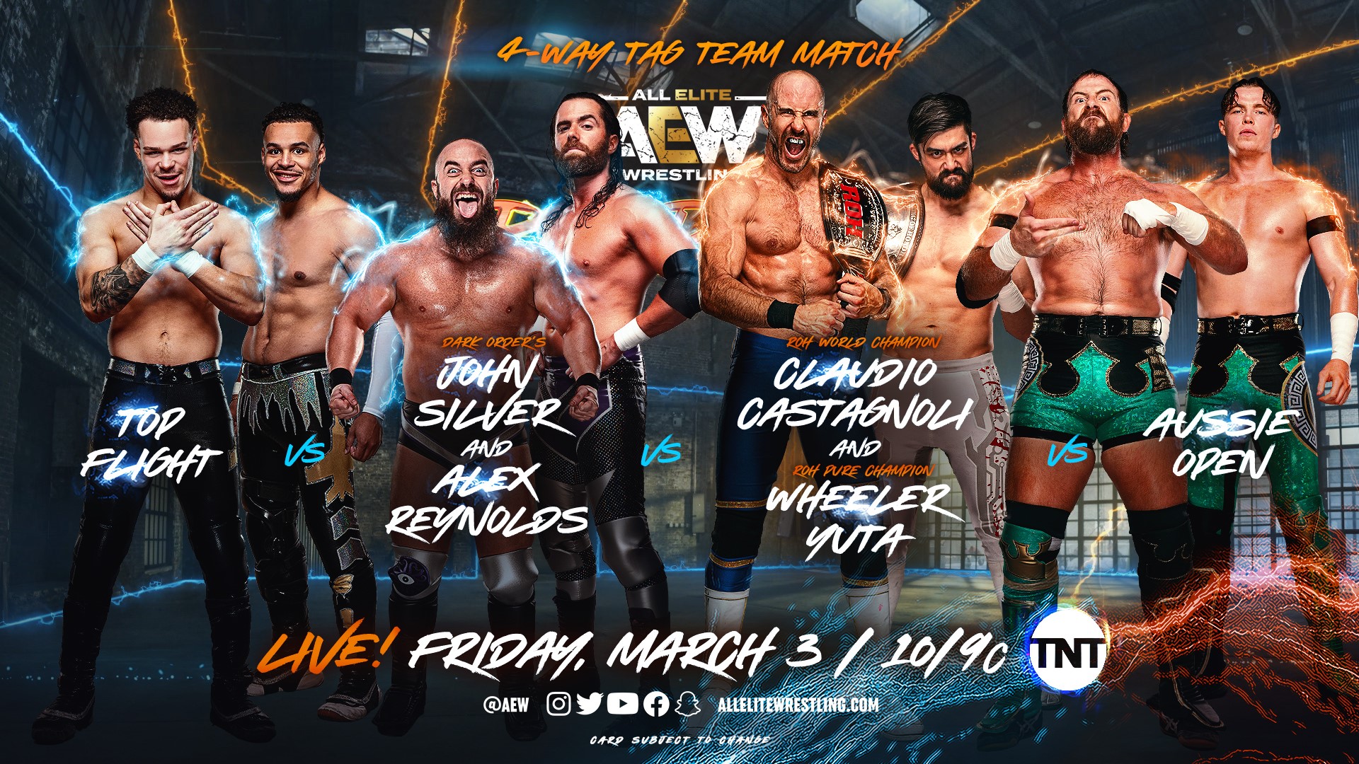 AEW Rampage card graphic