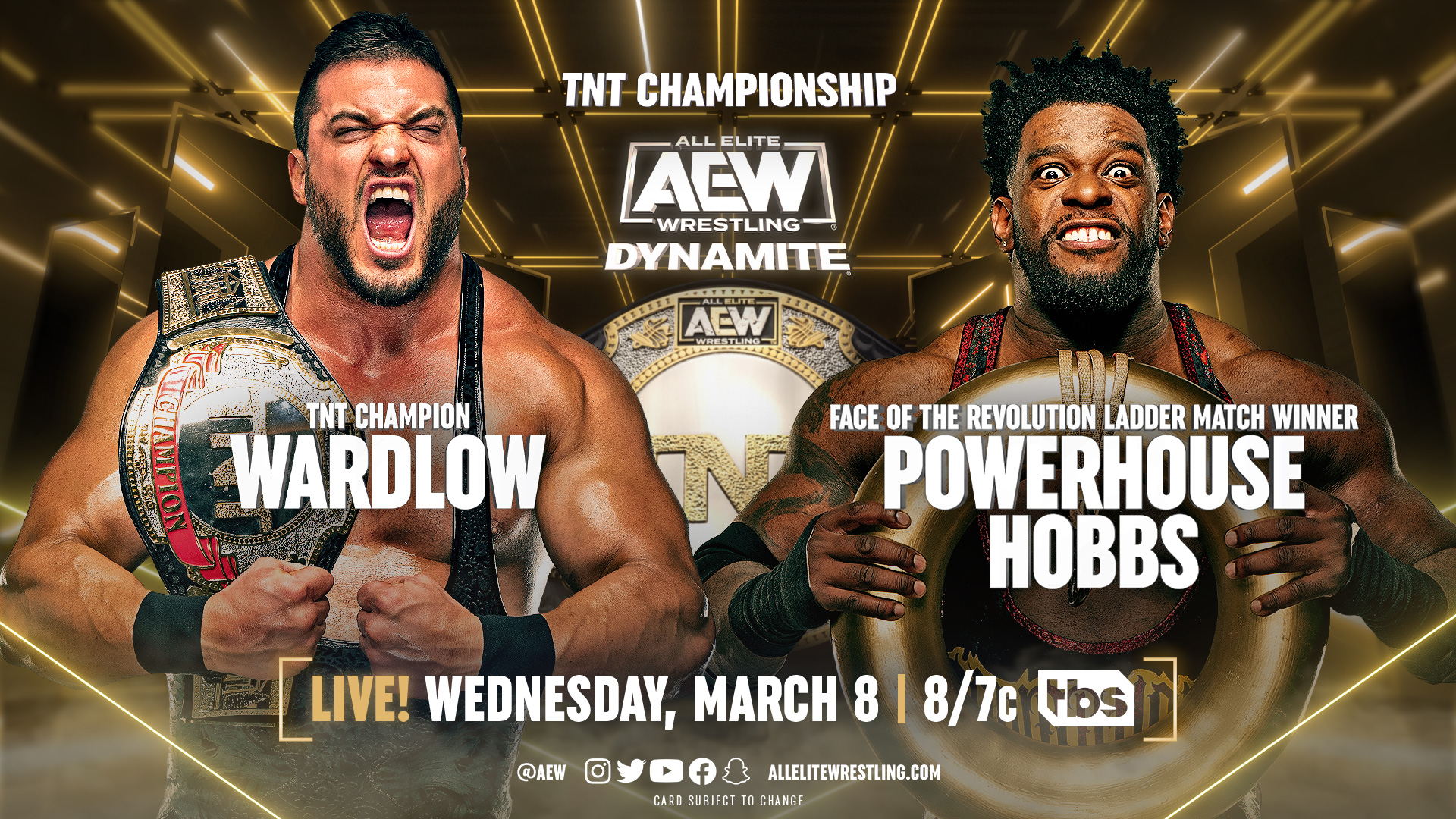 aew dynamite card