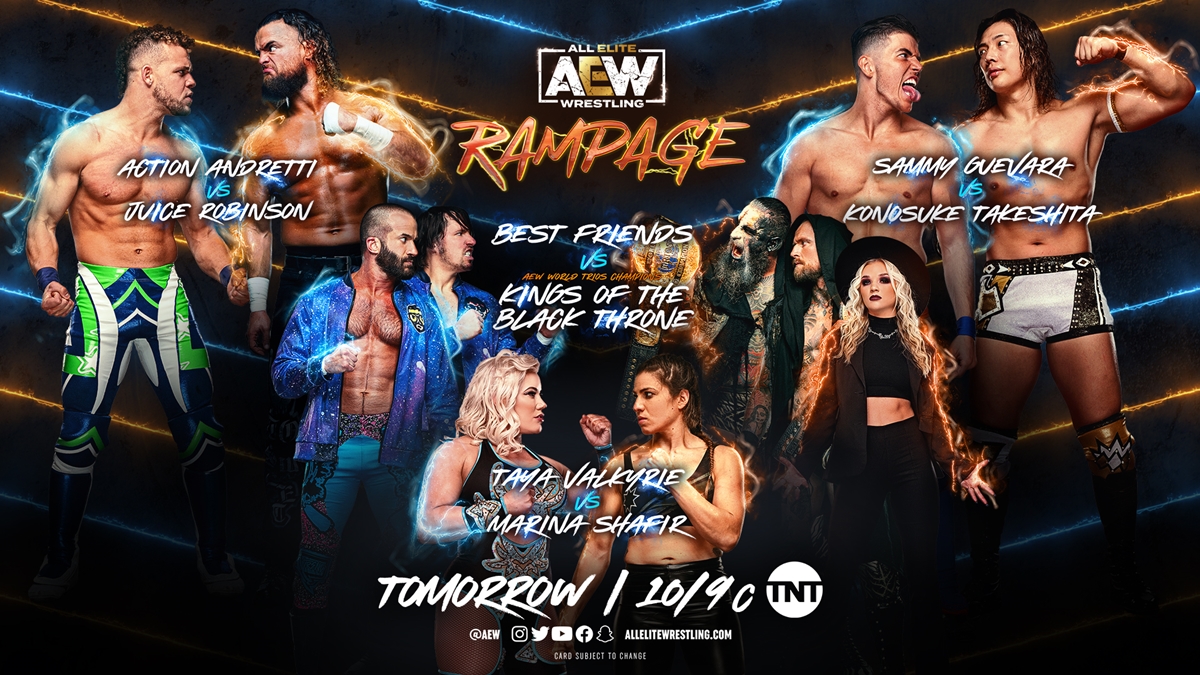 AEW Rampage card graphic