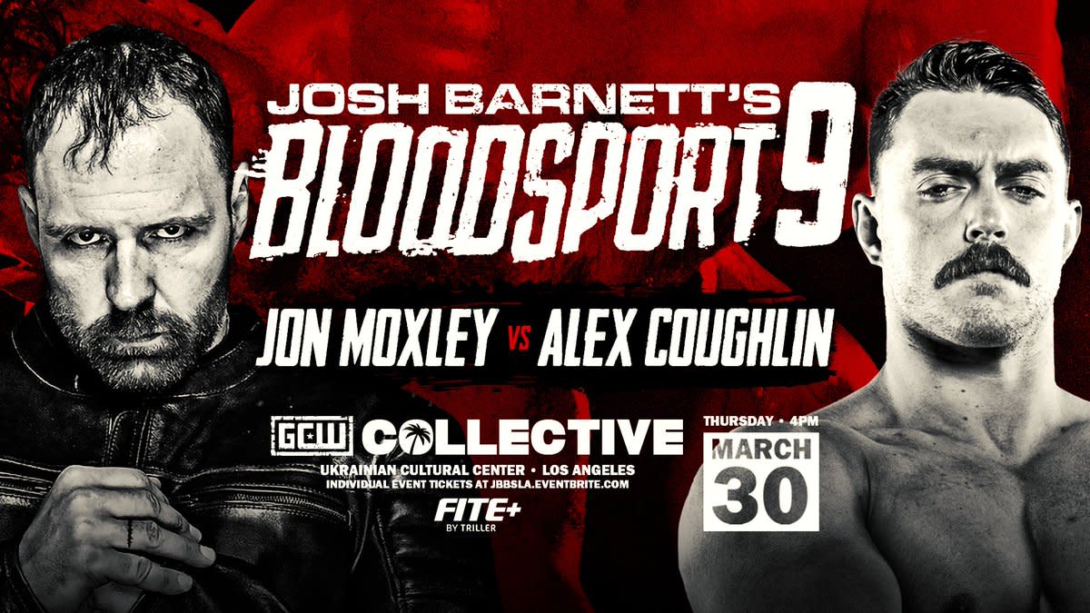 BloodSport 9; Mox vs. Coughlin match card