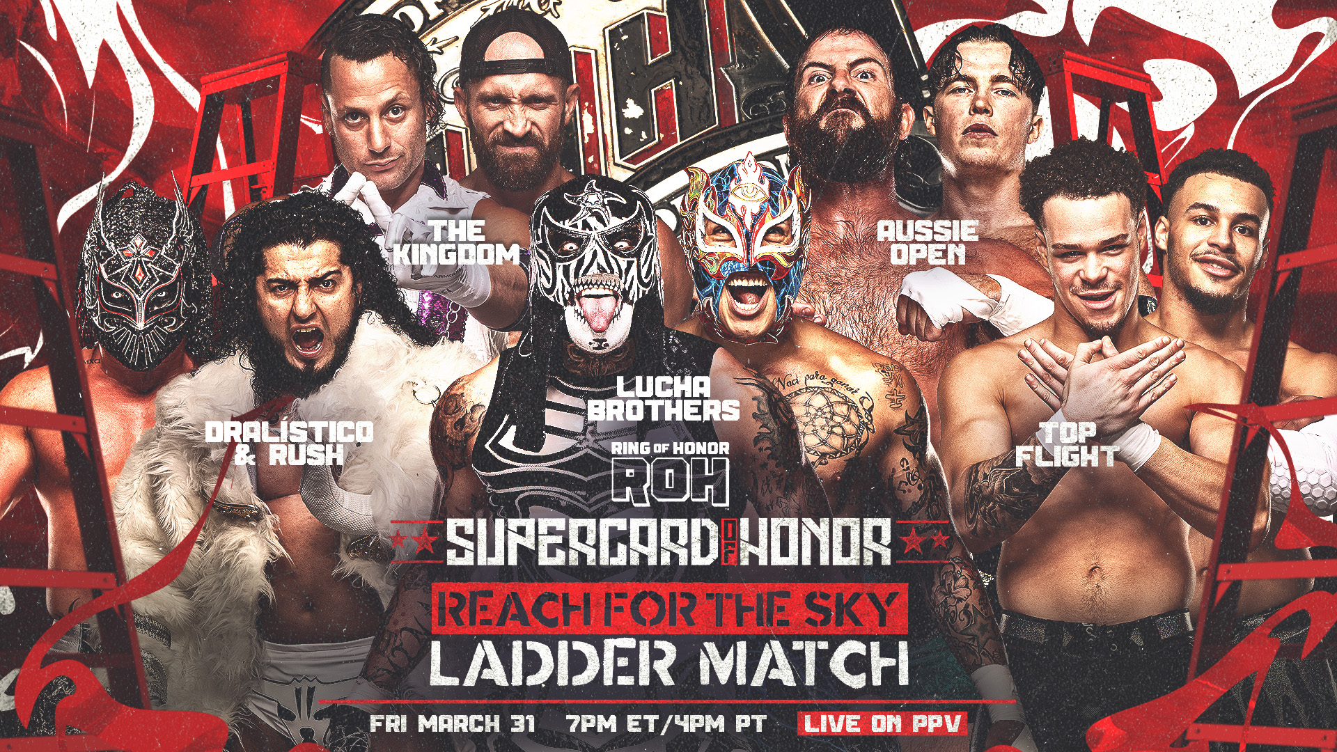 Lucha Brothers: Reach for the Sky graphic