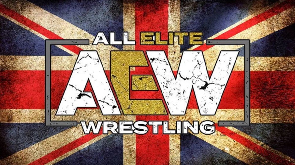 Promotional image for AEW's Upcoming UK Event