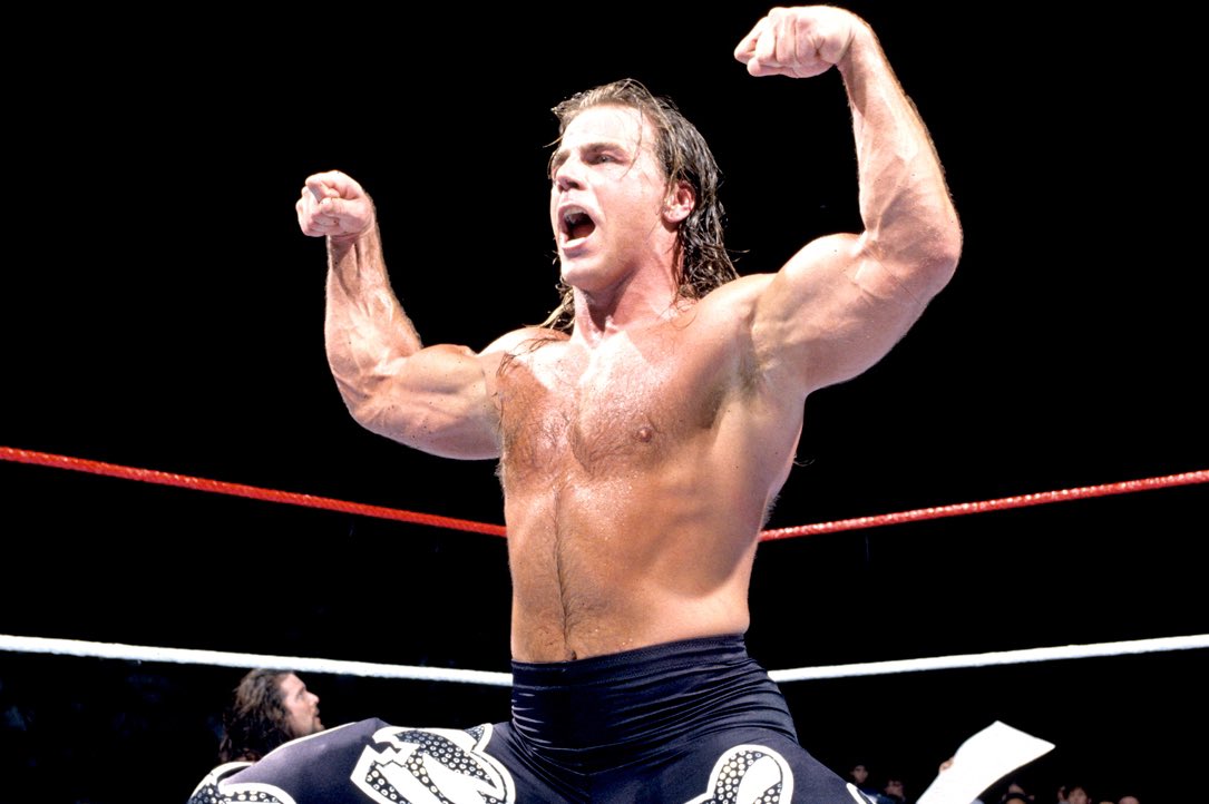 Shawn Michaels at the Royal Rumble.