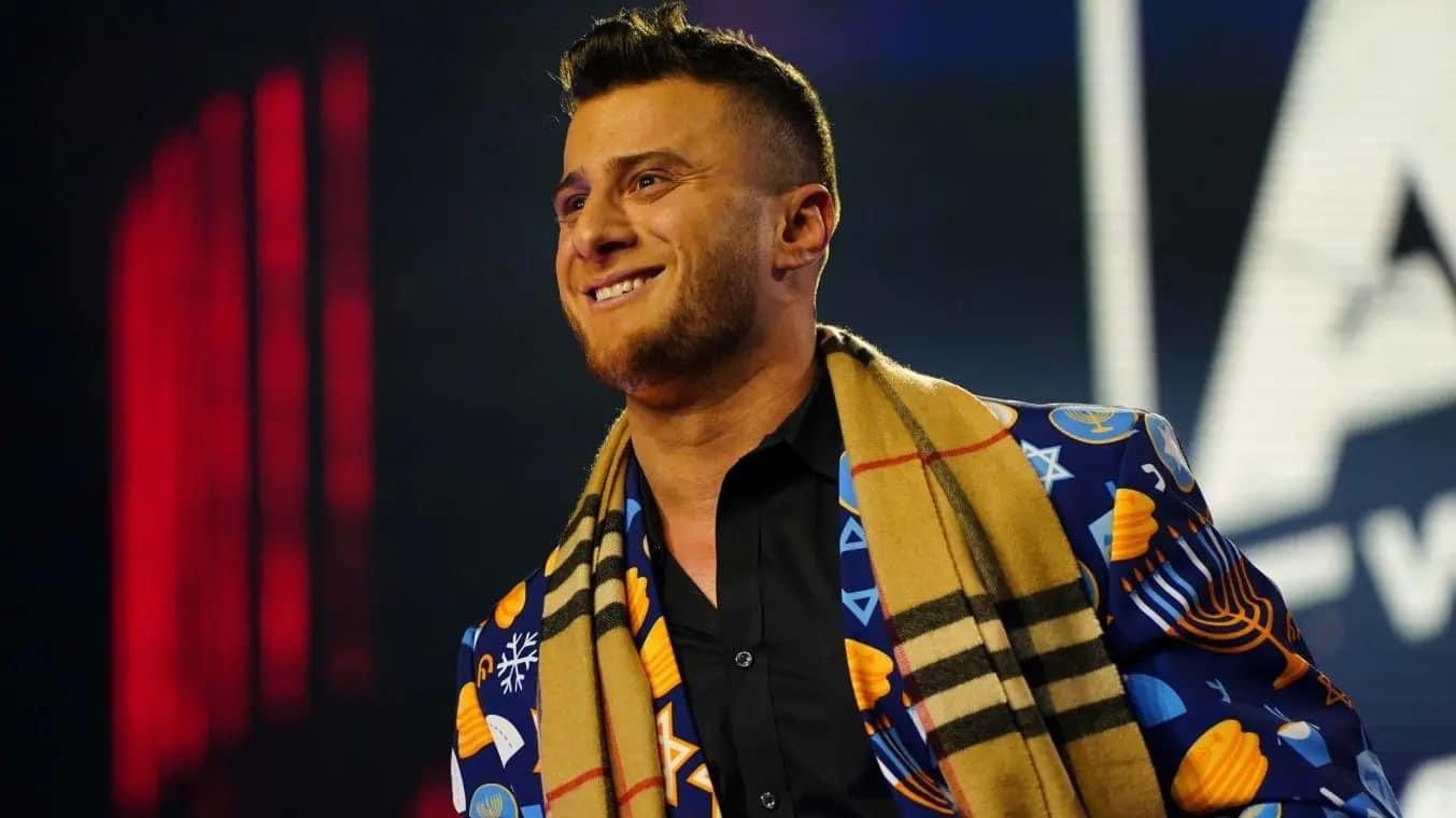 A photo of AEW superstar MJF.