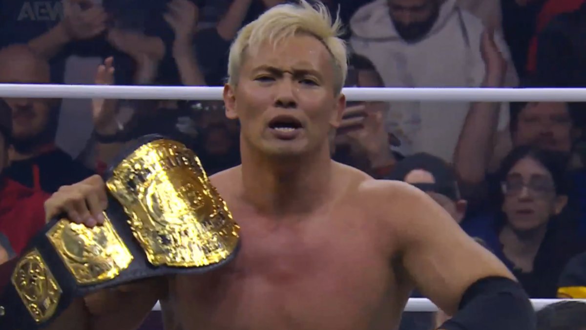 A photo of AEW wrestler Kazuchika Okada.