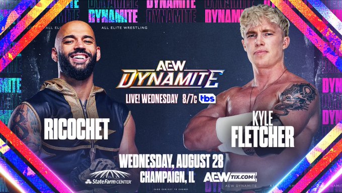 Preview: AEW Dynamite (8/28/24)- Ricochet Debuts!