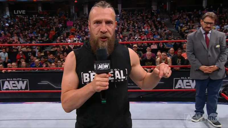 A photo from AEW Dynamite featuring Bryan Danielson.