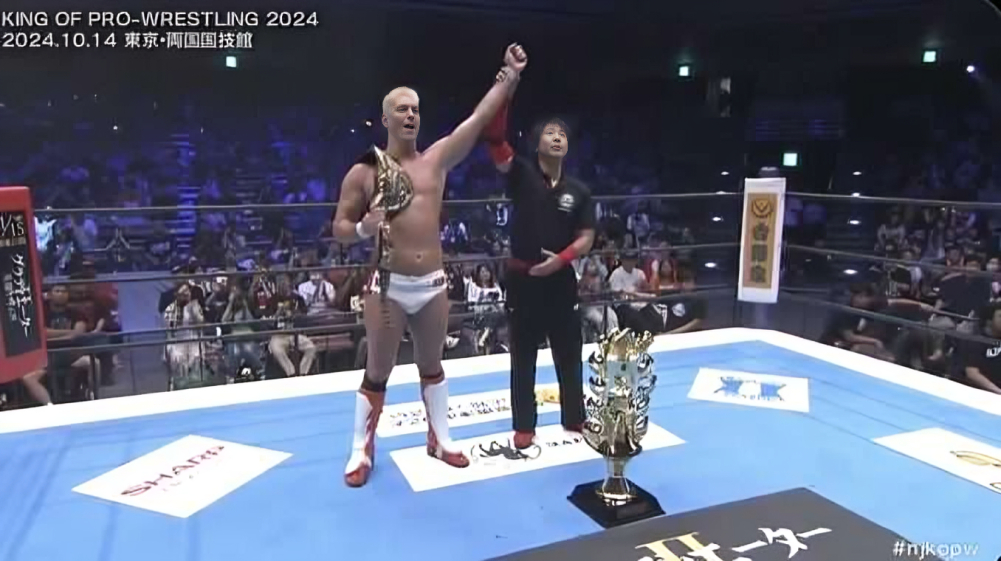 NJPW KOPW 2024: Sabre Jr. Wins IWGP Title, Tanahashi Announces Retirement, Young Bucks Return