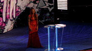 A photo of WWE Hall of Famer Lita.