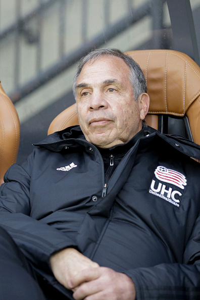 NE Revolution head coach Bruce Arena