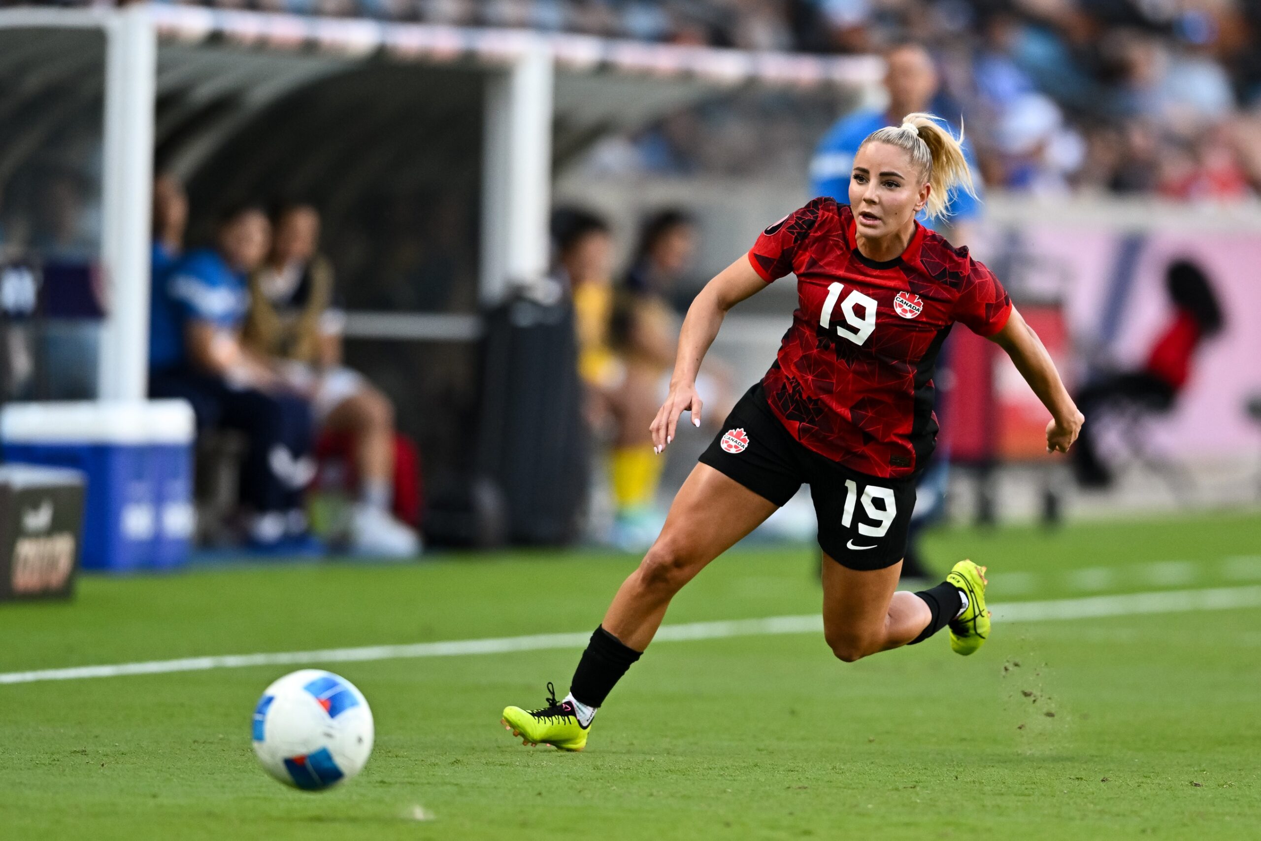 CanWNT Forward and Lethal Goal-Scorer, Adriana Leon,