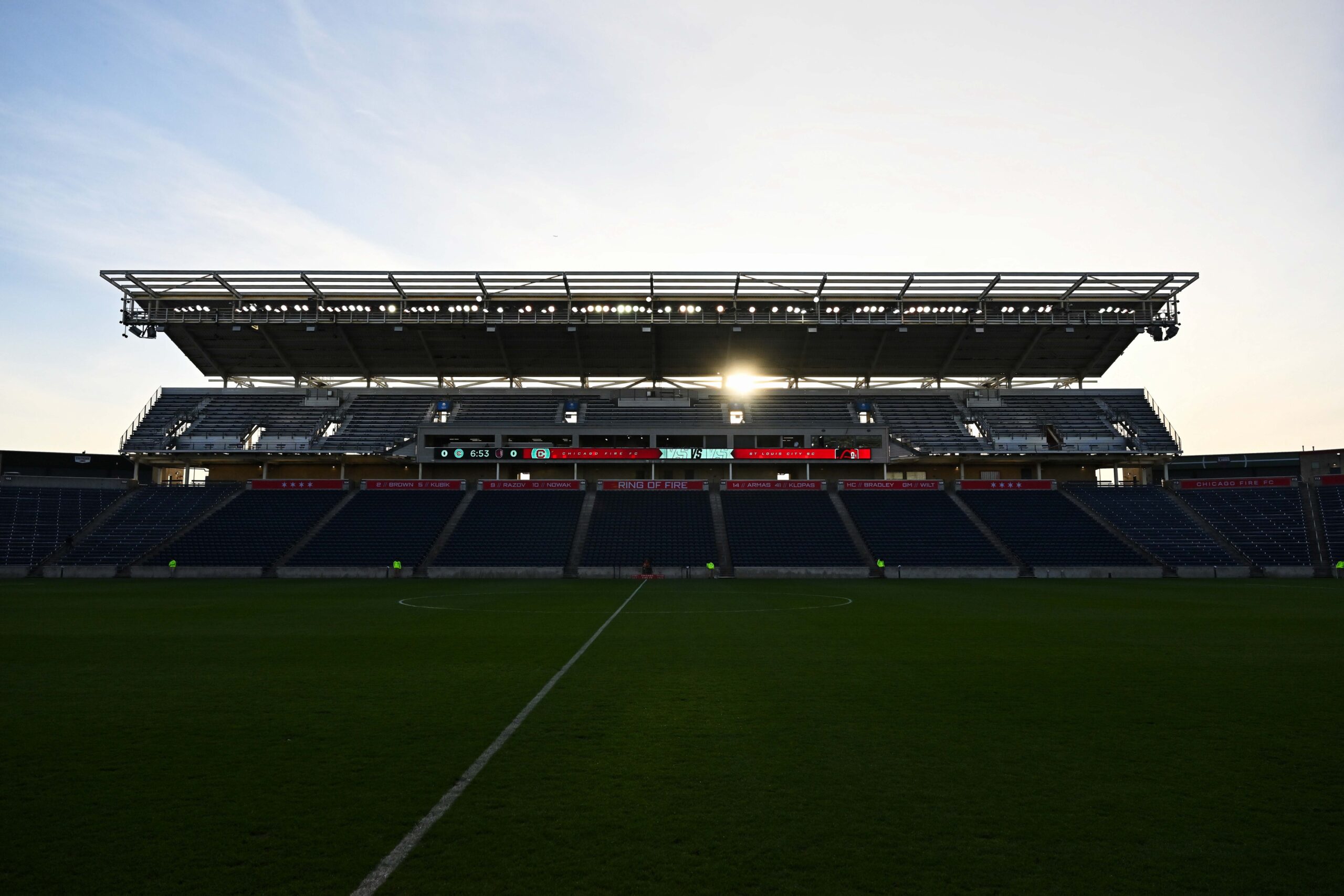 SeatGeek Stadium View Before the Chicago Fire-St. Louis CITY SC Match