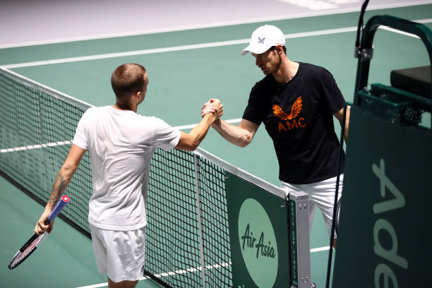 Andy Murray Dan Evans