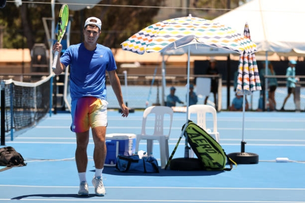 Ernesto Escobedo, a champion on the ATP Challenger Tour.