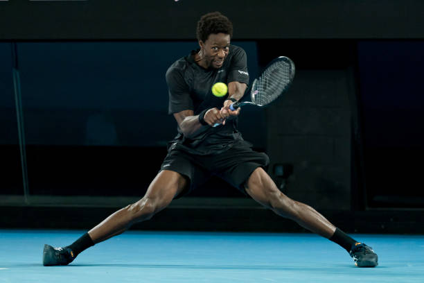 Gael Monfils 2022 Australian Open backhand