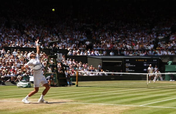 Djokovic is one of the old guard dominating men's tennis.