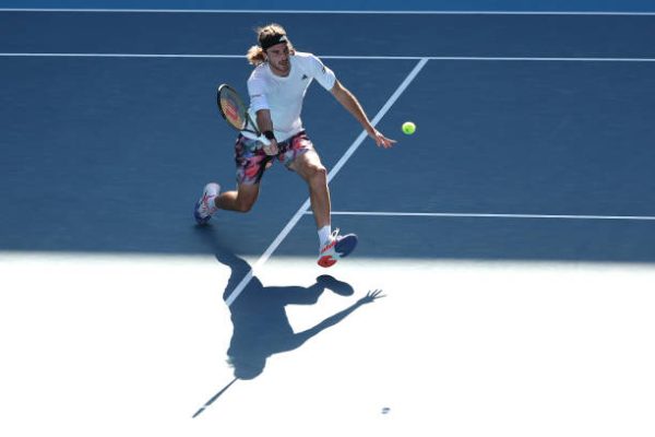 Stefanos Tsitsipas at the Australian Open.