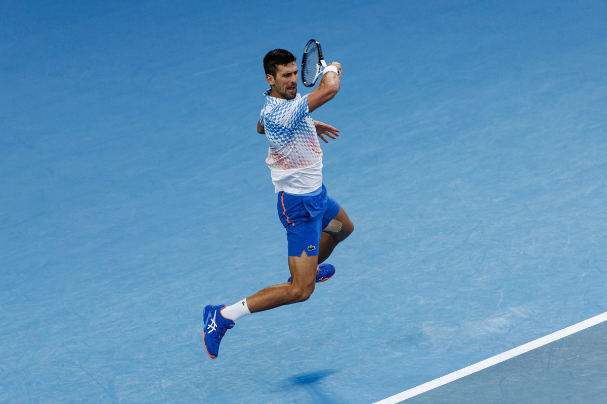 Is Novak Djokovic, in action here at the Australian Open, part of a new Big Three?