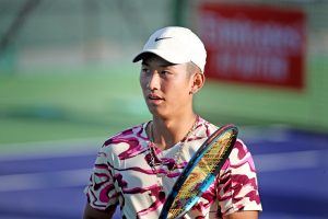 Shang Juncheng at Indian Wells