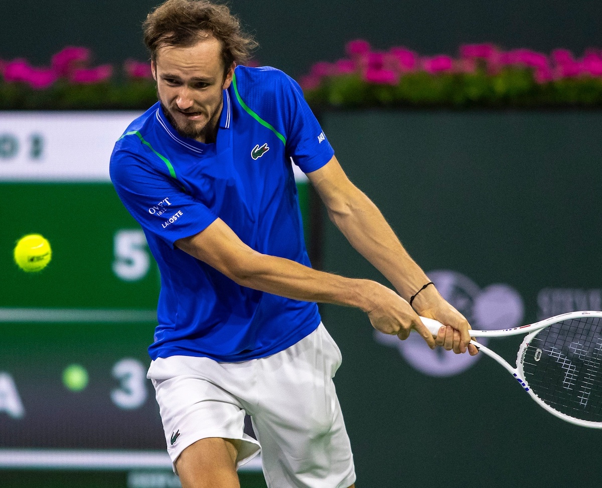 Daniil Medvedev at ATP Indian Wells