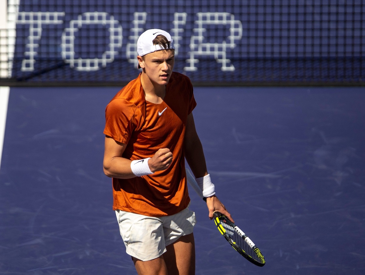 Holger Rune at ATP Indian Wells