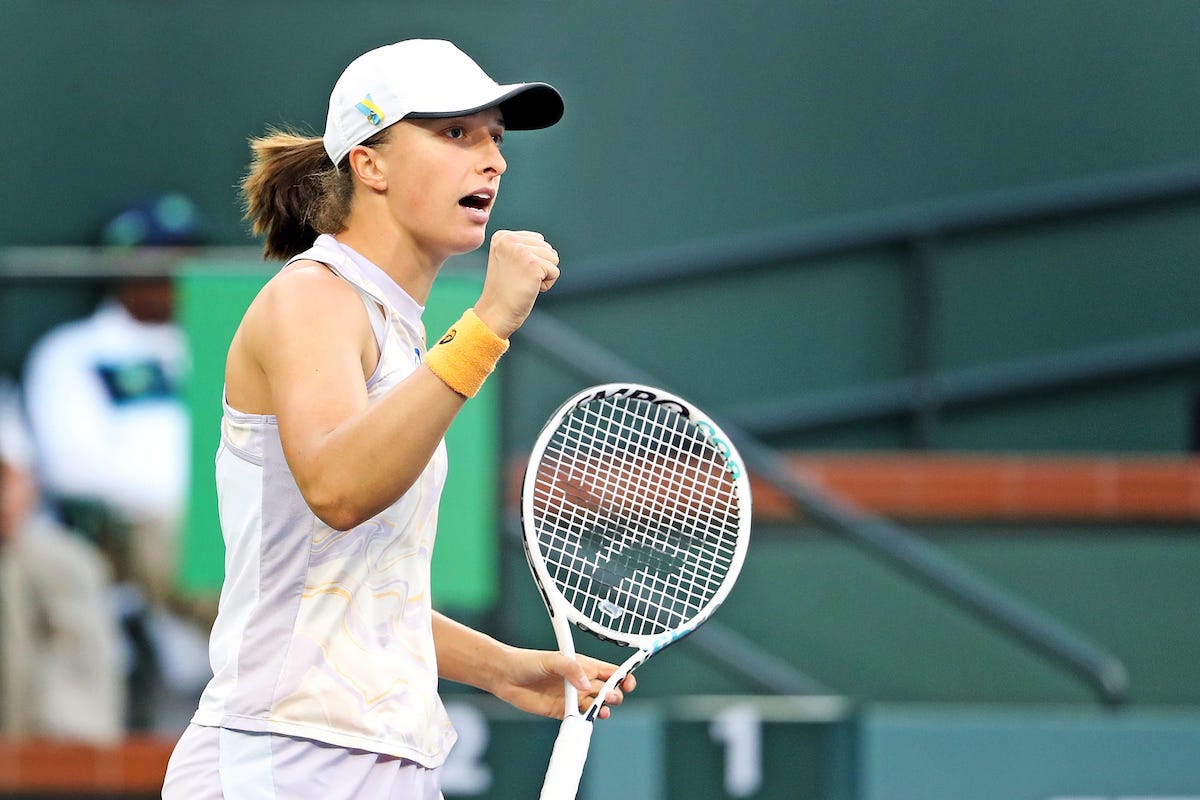 Iga Swiatek is a three-time French Open champion.