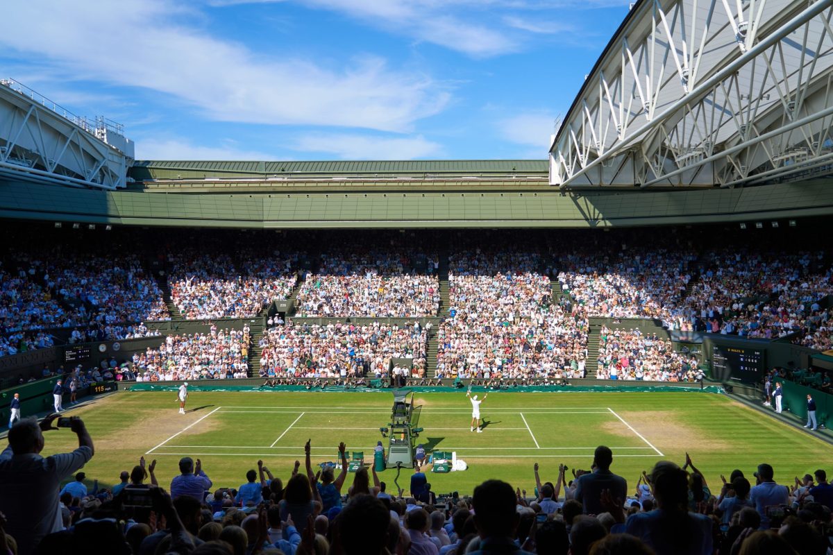 Centre Court at Wimbledon.