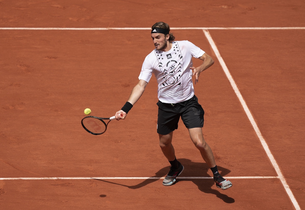 Stefanos Tsitsipas ahead of ATP Barcelona Open.