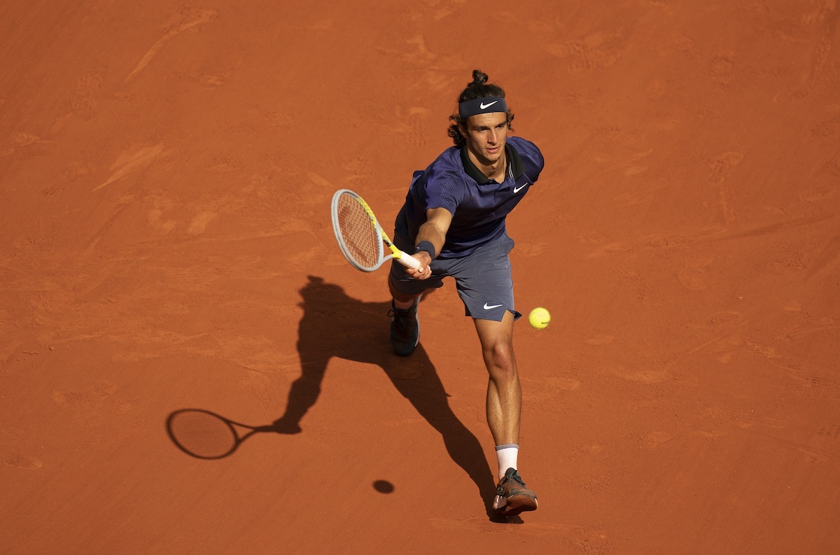 Lorenzo Musetti at the French Open