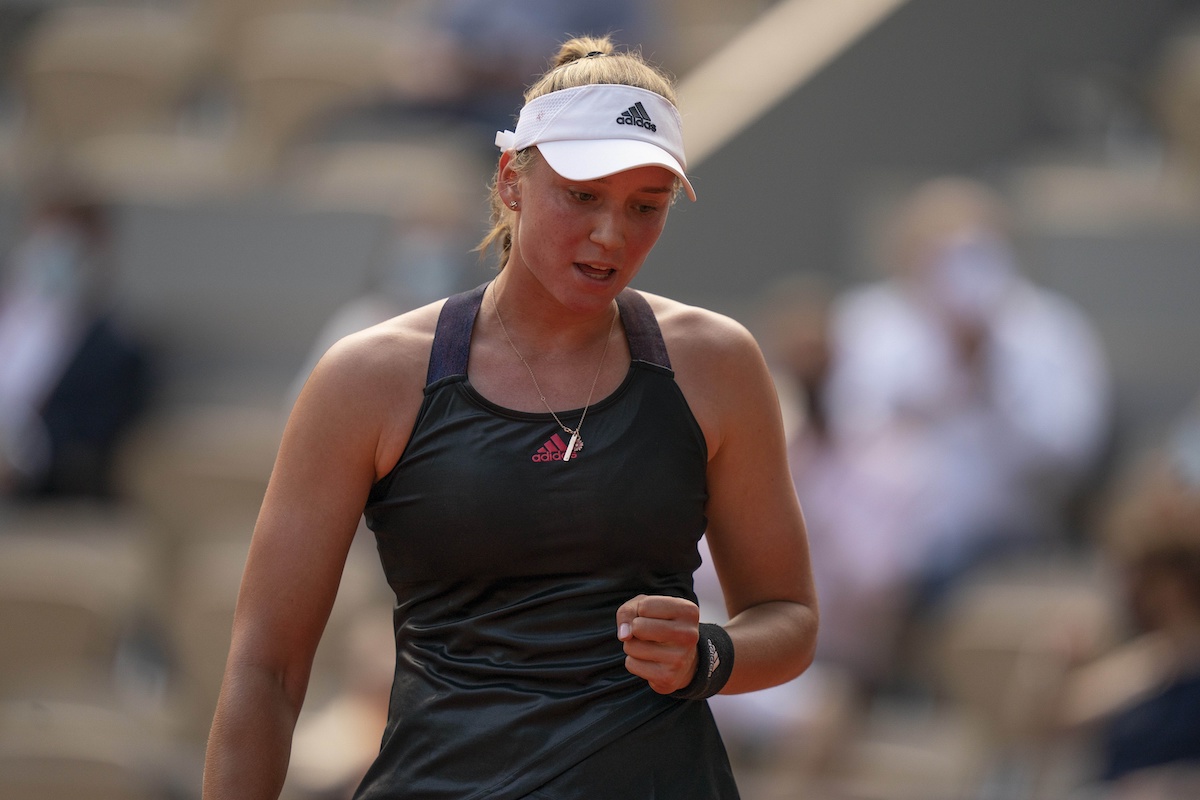 Elena Rybakina at the French Open