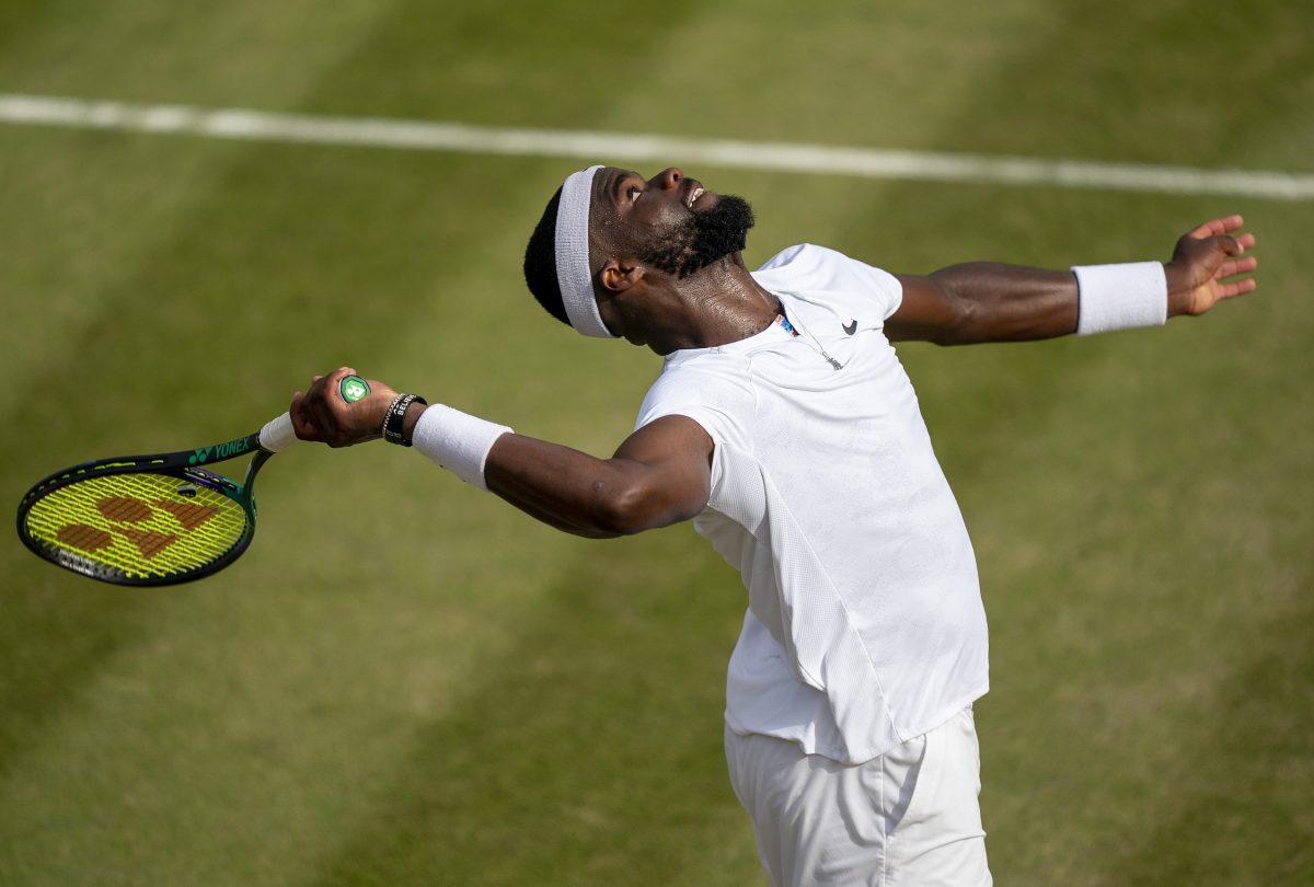 Frances Tiafoe, a quarterfinalist at the ATP Stuttgart Open.