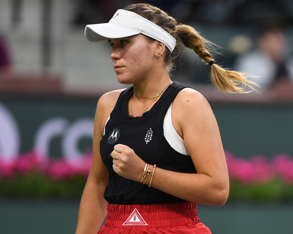 Sofia Kenin BNP Paribas Open-Day 6 Indian Wells