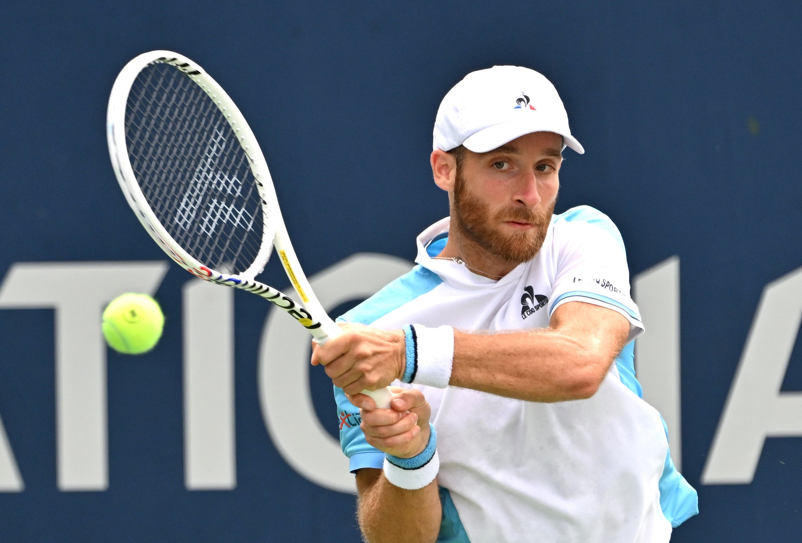 Constant Lestienne, a Challenger Tour champion last week, in action.