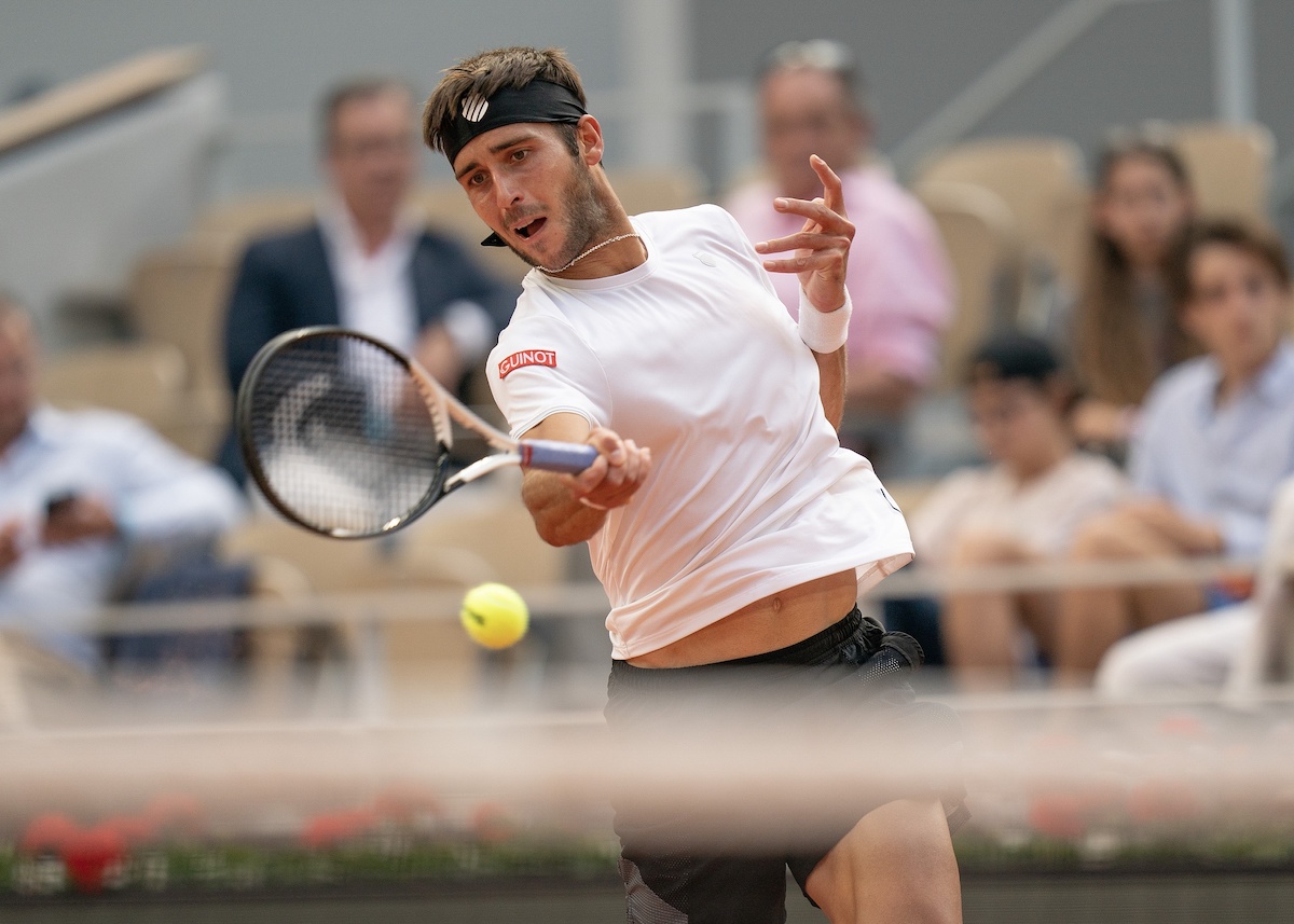 Tomas Etcheverry ahead of ATP Kitzbuhel