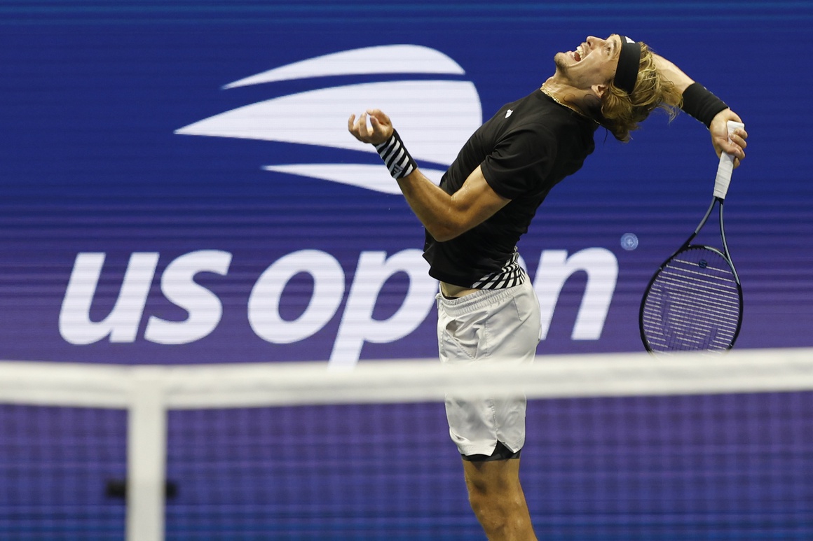 Alexander Zverev in action ahead of the ATP Vienna Open.