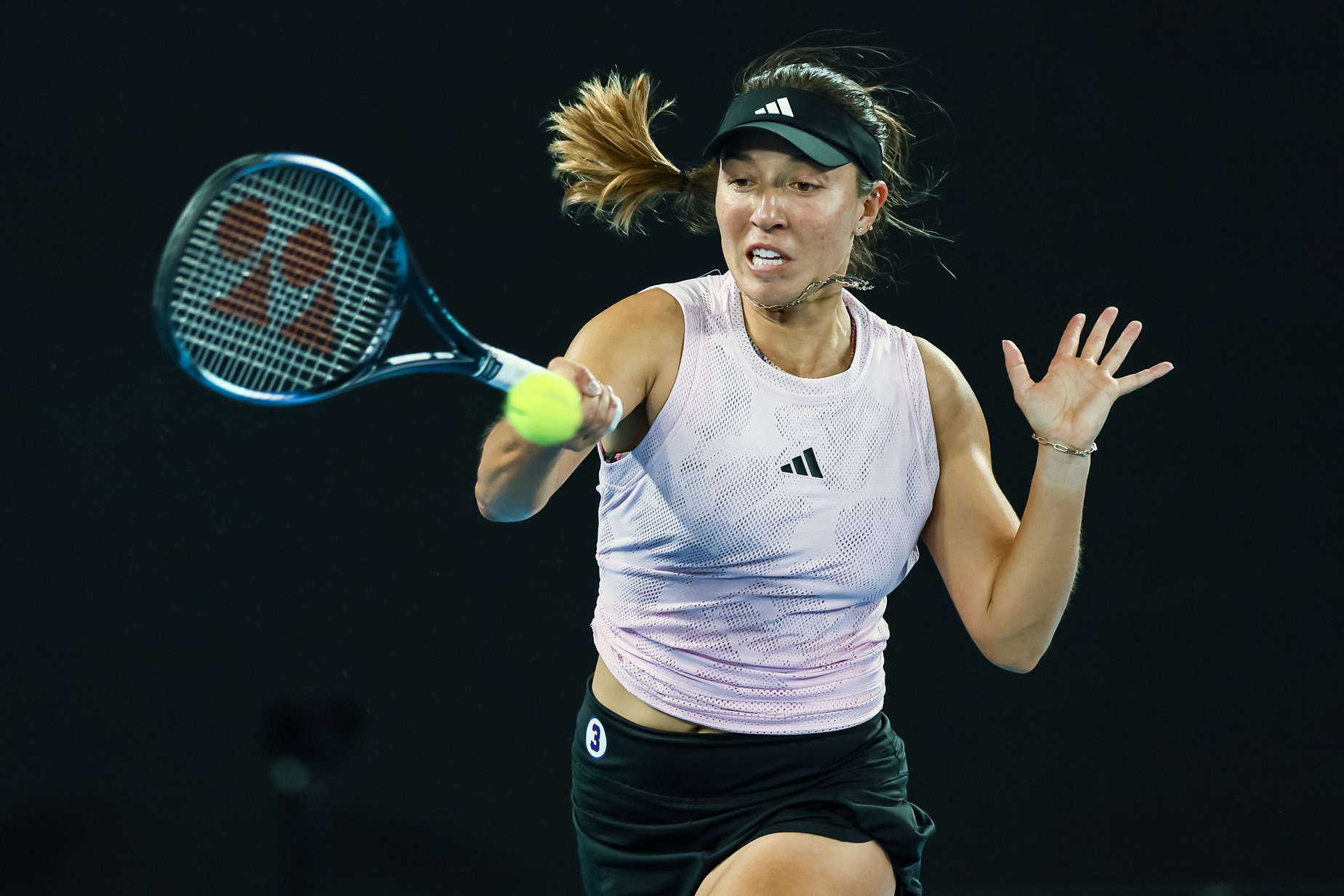 Jessica Pegula in action ahead of the US Open.