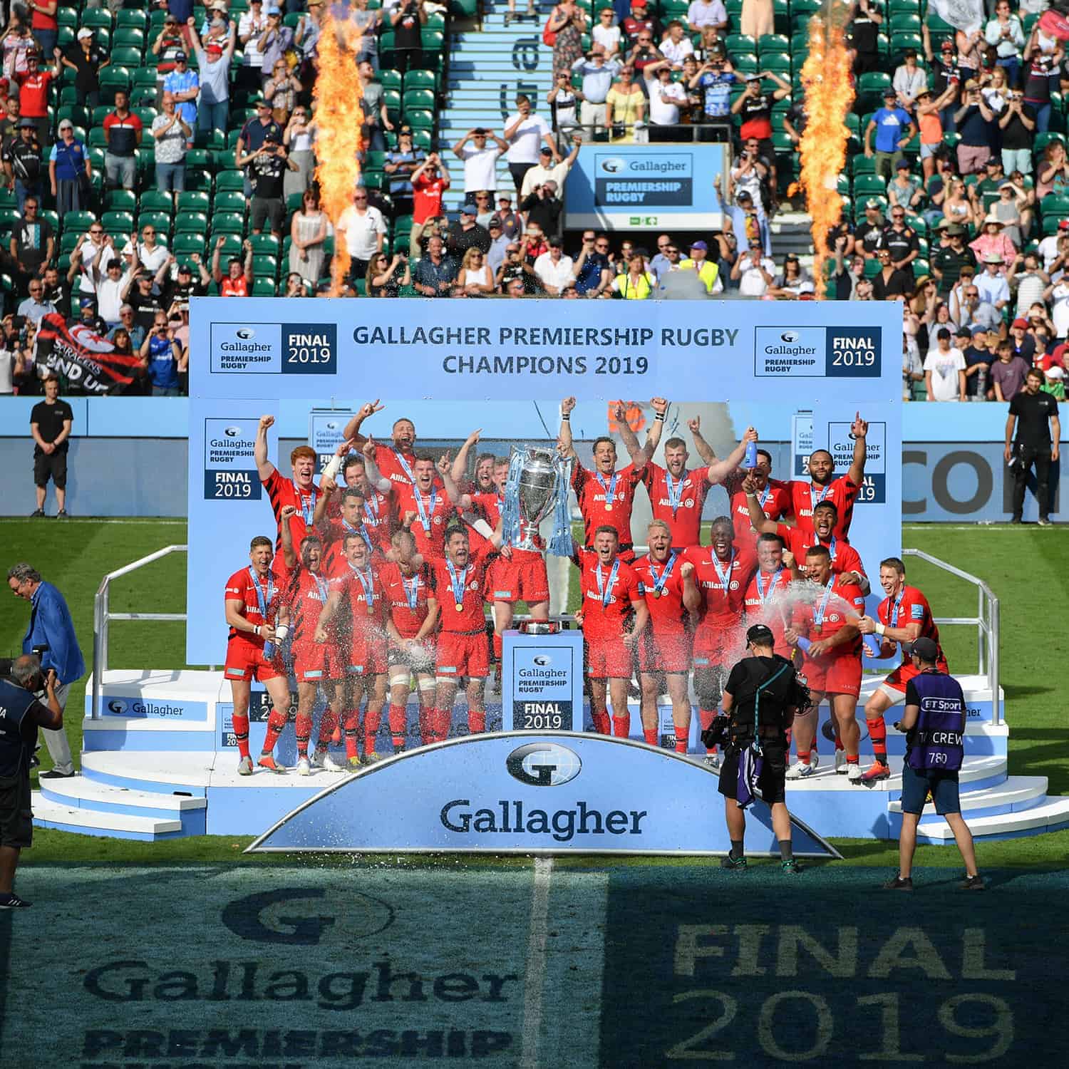 Saracens v exeter chiefsgallagher premiership