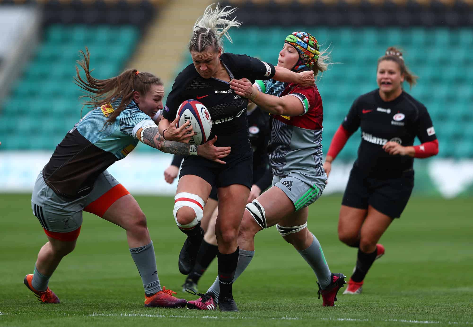 Saracens v harlequins tyrrells premier 15s final