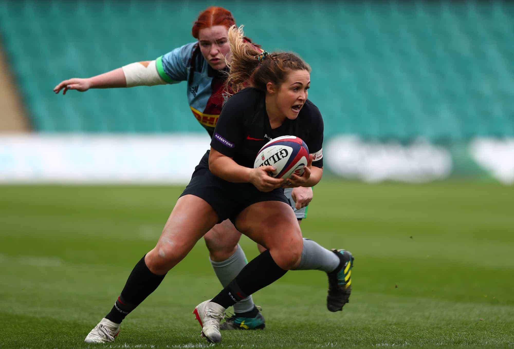 Saracens v harlequins tyrrells premier 15s final