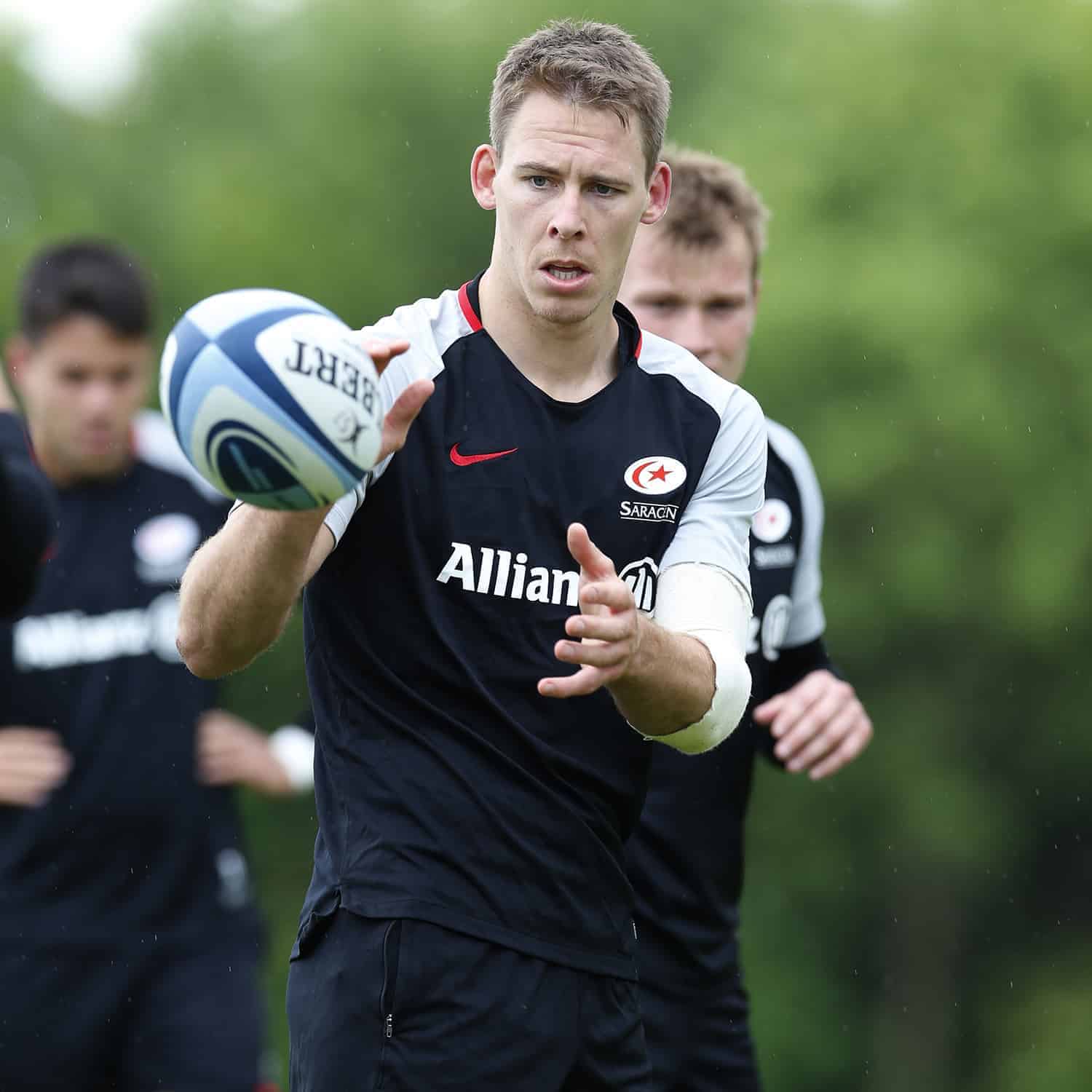 Saracens training