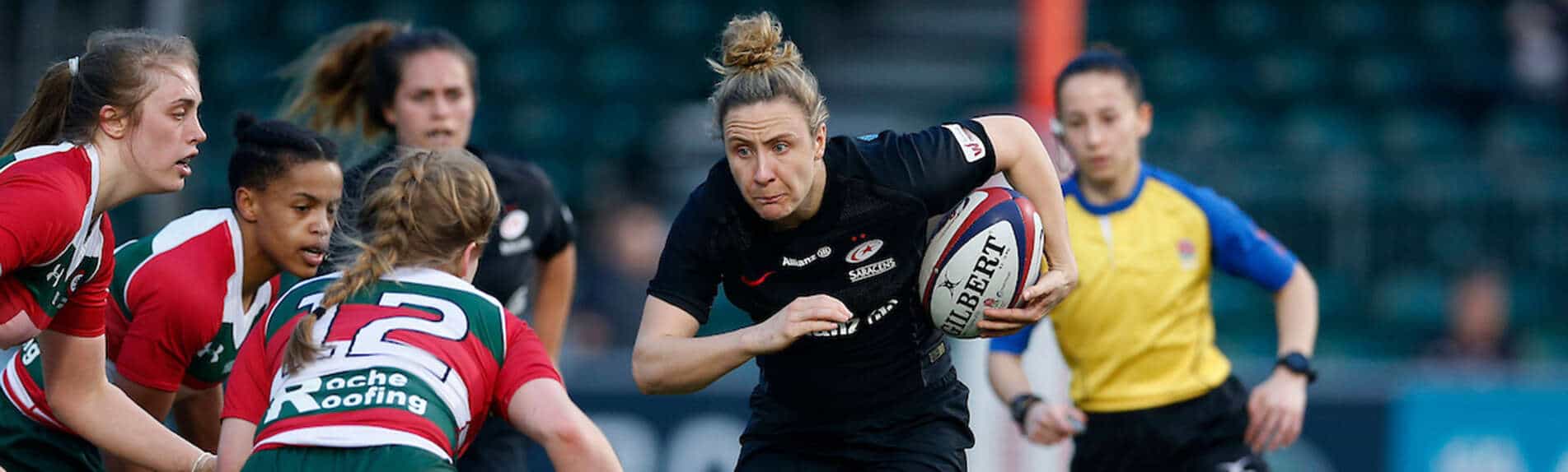 Saracens women v firwood waterloo ladiestyrrells premier 15s