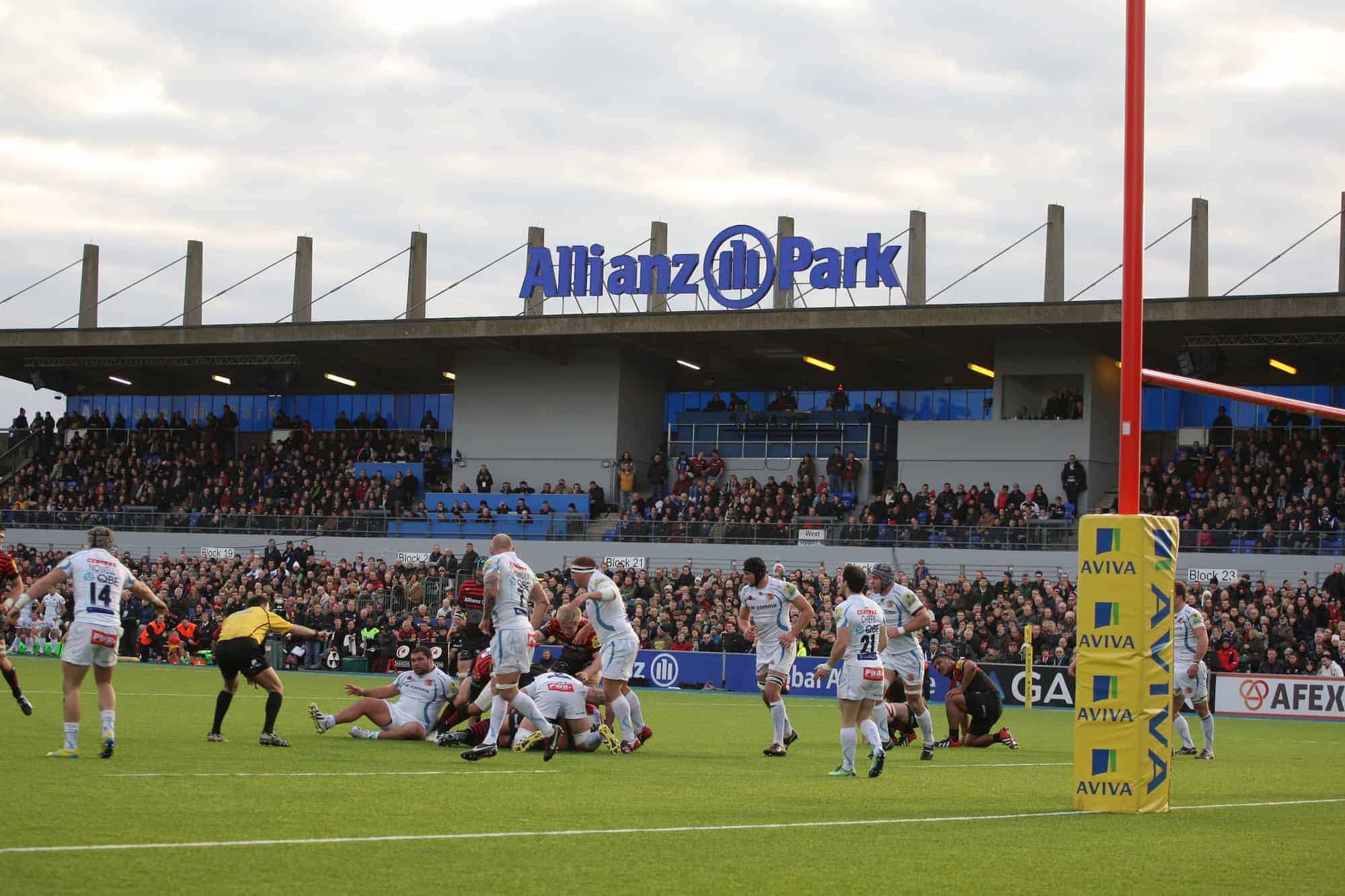 Saracens V Exeter Chiefs, Hendon 16/02/2013