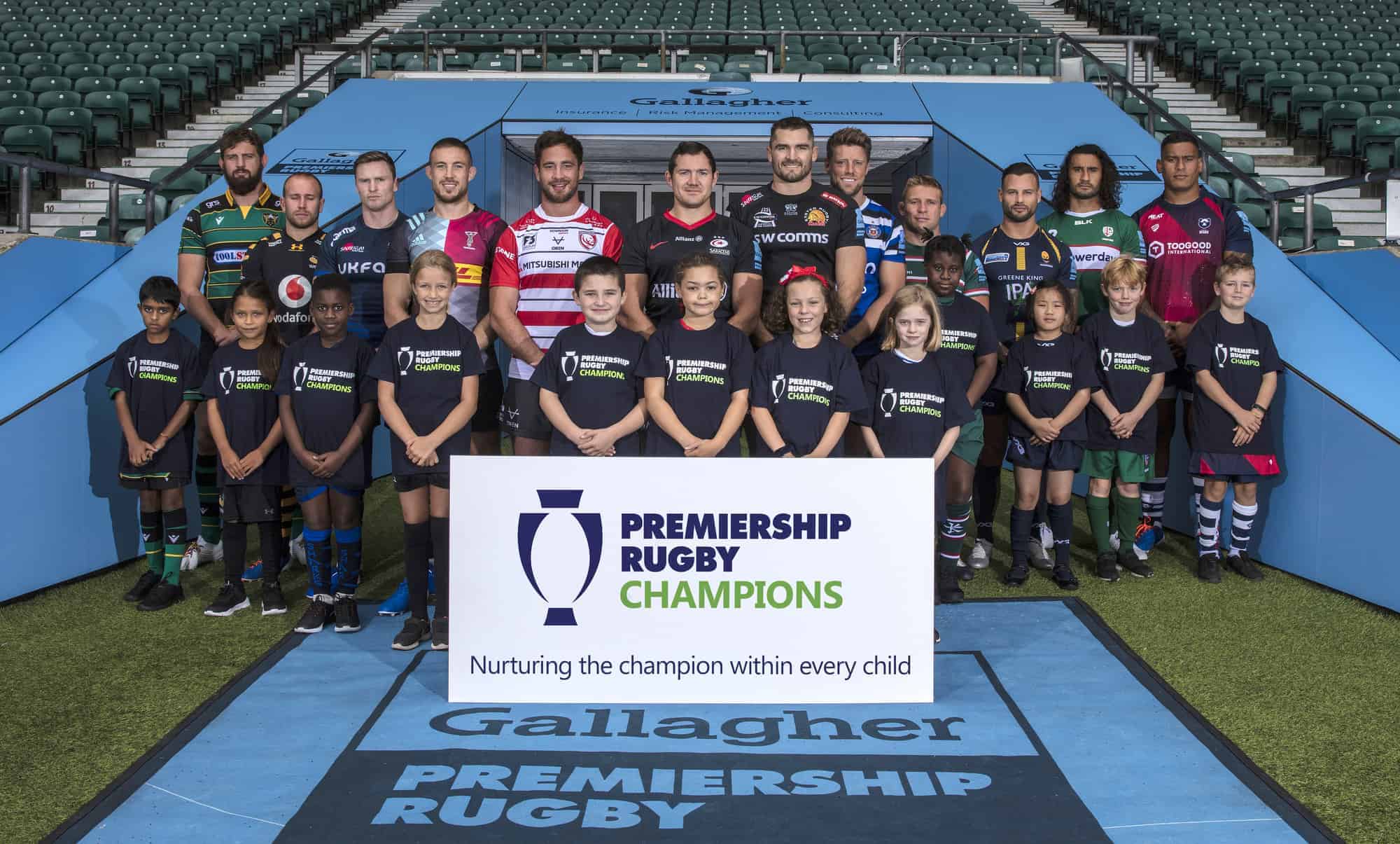 Gallagher premiership rugby launch, twickenham, uk 11 sept 2019