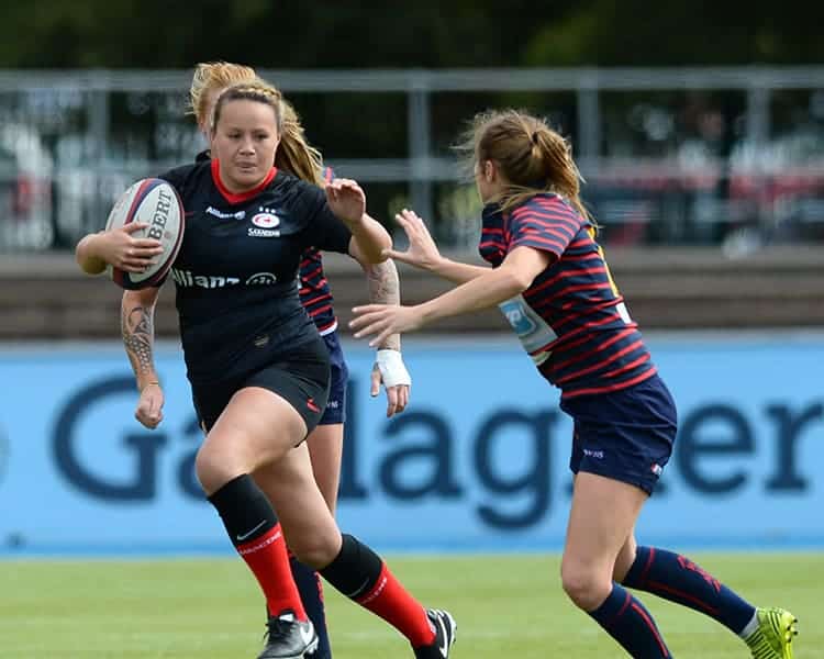 Saracens women v trojans ladiesrugby pre season friendly