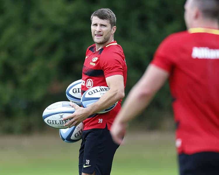 Saracens pre season training