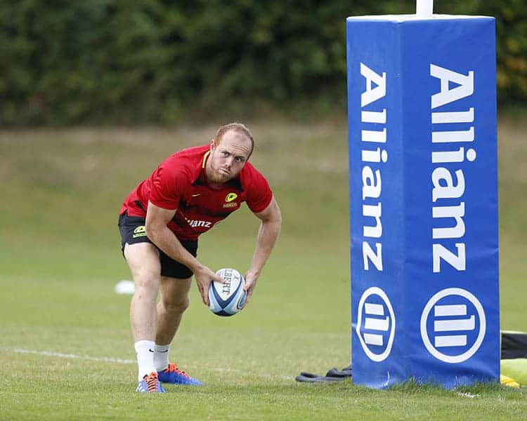 Saracens pre season training