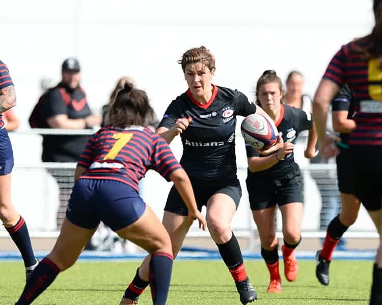 Saracens women v trojans ladiesrugby pre season friendly